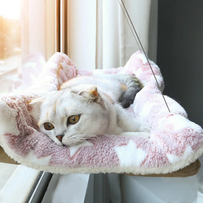 Cat Window Hammock with Suction Cups & 20kg Weight Capacity