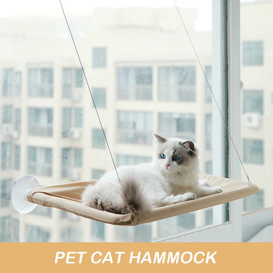 Cat Window Hammock with Suction Cups & 20kg Weight Capacity