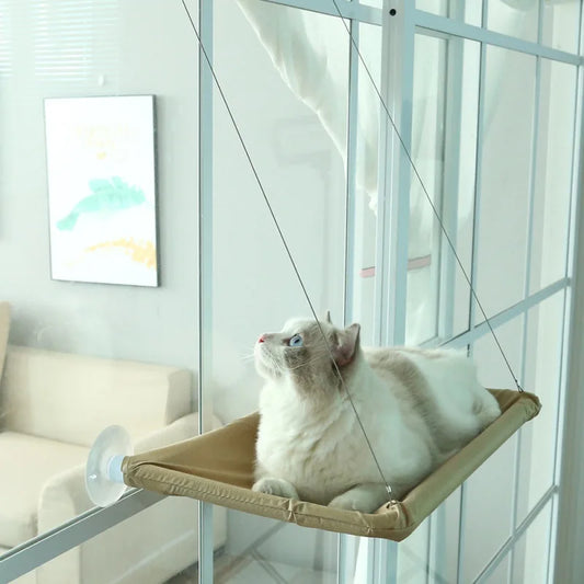 Cat Window Hammock with Suction Cups & 20kg Weight Capacity